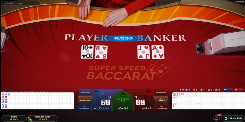 Luật lệ game Baccarat đầy đủ